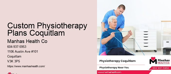 Custom Physiotherapy Plans Coquitlam